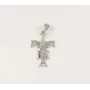 Кулон Крест мотоцикл Maxi Silver 7510