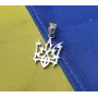 Кулон Трезуб Maxi Silver 7458