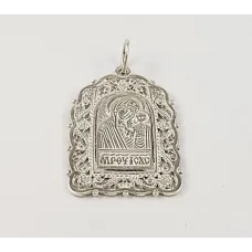 Иконка Матерь Божья Maxi Silver 7168