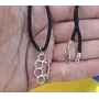 Кулон кастет Maxi Silver 7062