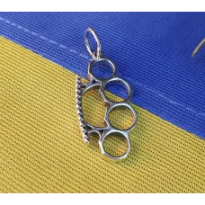 Кулон кастет Maxi Silver 7062