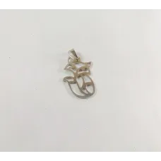 Кулон в виде лисы Maxi Silver 6220