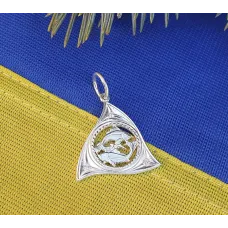 Кулон знак зодиака Рыбы Maxi Silver 4194