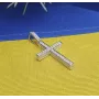 Крест полностью в камнях Maxi Silver 3598