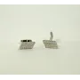 Запонки мужские Maxi Silver 4814