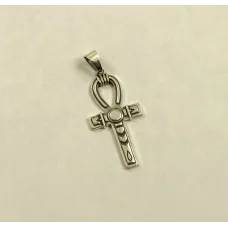 Египетский крест Анкх Maxi Silver 9297