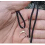 Кулон оберег лунница Maxi Silver 9286