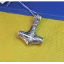 Кулон Молот Тора Мьёльнир Maxi Silver 9280