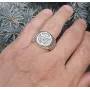 Кольцо Велес Maxi Silver 9224 SE 17