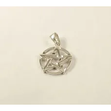 Подвеска Пентаграмма Maxi Silver 9205