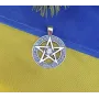 Кулон Пентаграмма Maxi Silver 9196
