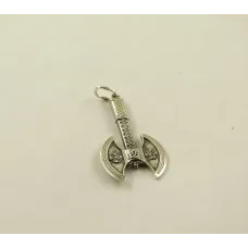 Секира перуна с оберегом триглав Сварожич, Родимыч Maxi Silver 8991 Секира перуна с оберегом триглав Сварожич, Родимыч Maxi Silver 8991