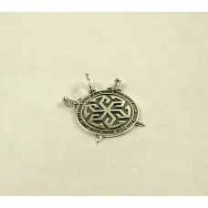 Кулон оберег Яроврат Maxi Silver 8985
