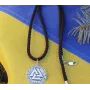 Кулон оберег валькнут Maxi Silver 8949