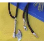 Секира Перуна с коловратом и колядником и триглавом Maxi Silver 8945