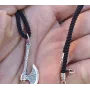 Секира Перуна с коловратом и колядником и триглавом Maxi Silver 8945