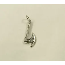 Секира Перуна с коловратом и колядником и триглавом Maxi Silver 8945 Секира Перуна с коловратом и колядником и триглавом Maxi Silver 8945