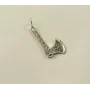 Оберег секира Перуна и шлем страха Maxi Silver 8941