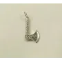 Оберег секира Перуна и шлем страха Maxi Silver 8941