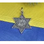 Кулон знак Масонов Maxi Silver 8937