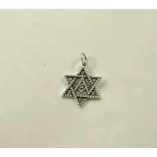 Кулон знак Масонов Maxi Silver 8937