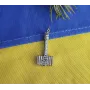 Оберег молот тора со звездой руси Maxi Silver 8934