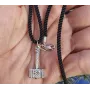 Оберег молот тора со звездой руси Maxi Silver 8934