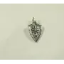 Оберег шлем страха со щитом Maxi Silver 8917