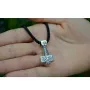 Молот тора с оберегом молвинец Maxi Silver 8916