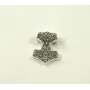 Кулон оберег молот Тора Maxi Silver 8913