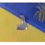 Секира Перуна с оберегами Maxi Silver 8912