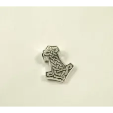Молот тора оберег Maxi Silver 8909