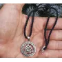 Славянский оберег валькнут Maxi Silver 8637