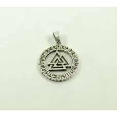 Славянский оберег валькнут Maxi Silver 8637 Славянский оберег валькнут Maxi Silver 8637
