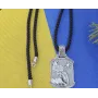 Оберег коловрат с деревом жизни Maxi Silver 8587
