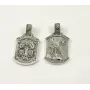 Оберег коловрат с деревом жизни Maxi Silver 8587