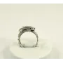 Кольцо уроборос Maxi Silver 8583 SE 15.5