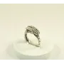 Кольцо уроборос Maxi Silver 8583 SE 17
