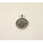 Оберег цветок папоротника Maxi Silver 8564