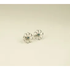 Пусеты колядник Maxi Silver 8562