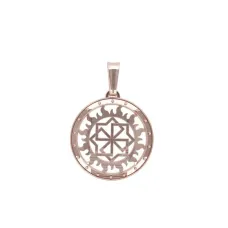 Оберег молвинец в солнце Maxi Silver 8534