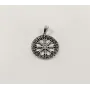 Оберег шлем ужаса Maxi Silver 8157
