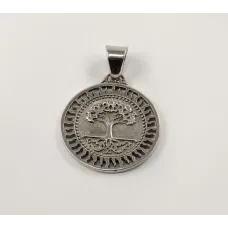 Женский кулон Оберег дерево жизни Maxi Silver 8132