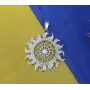 Оберег Черное солнце Maxi Silver 7797