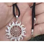 Оберег Черное солнце Maxi Silver 7797