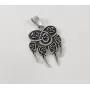 Женский кулон Печать Велеса Maxi Silver 7781