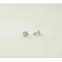 Пусеты алатырь Maxi Silver 6838
