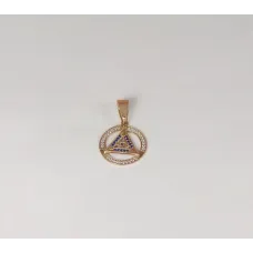 Подвеска всевидящее око Maxi Silver 6411