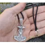 Кулон молот Тора Maxi Silver 6325