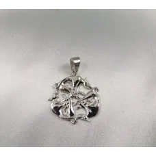 Оберег волчья стая Maxi Silver 5593